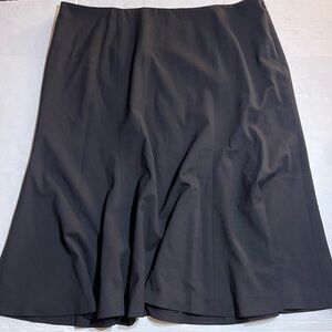 Ralph Lauren Classic Black A-Line Skirt